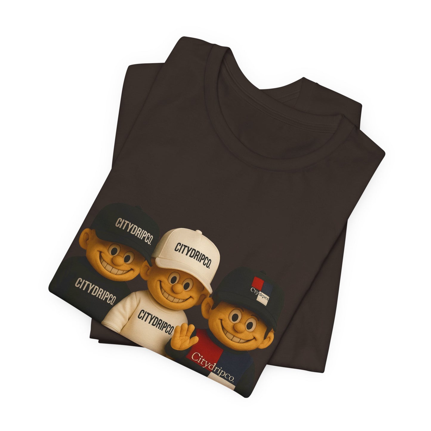 Citydripco Bears— Cute Triplet Doll Graphic Tee