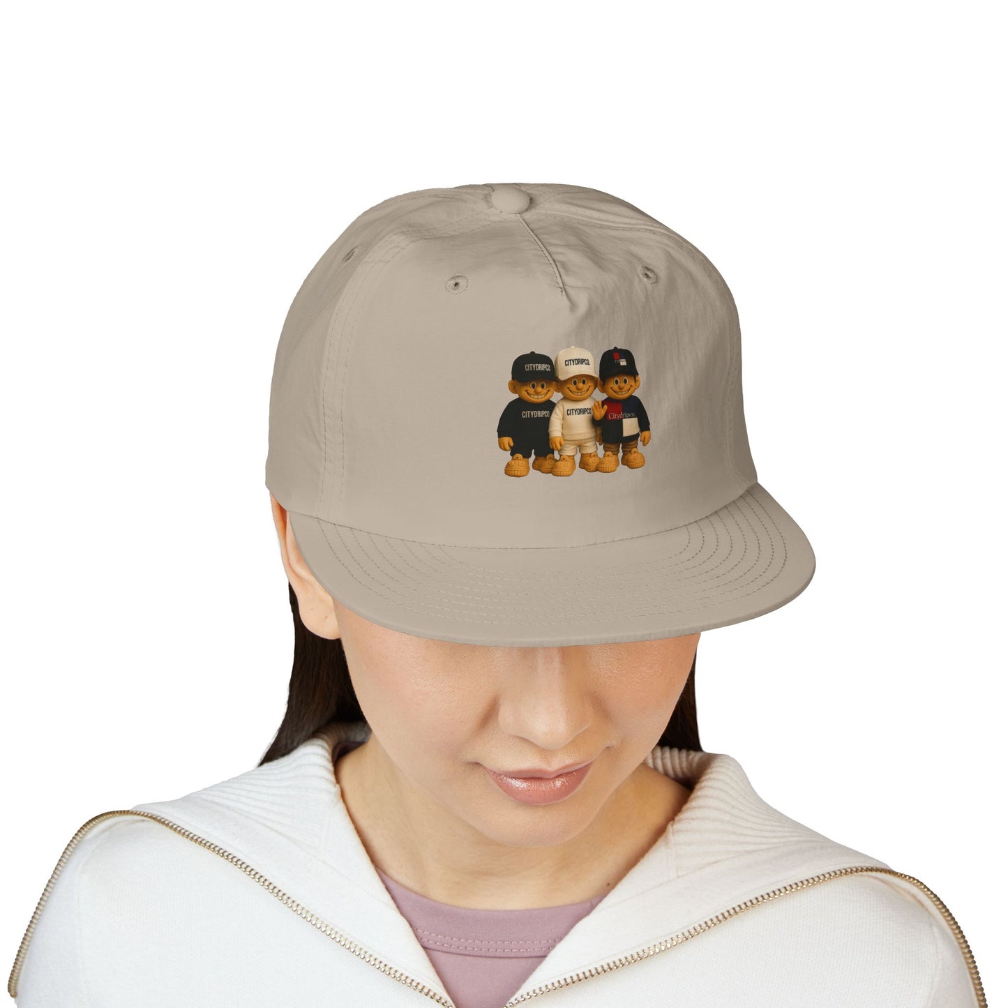 Citydripco Surf cap - Cute Trio Teddy Bear Beach Snapback Hat