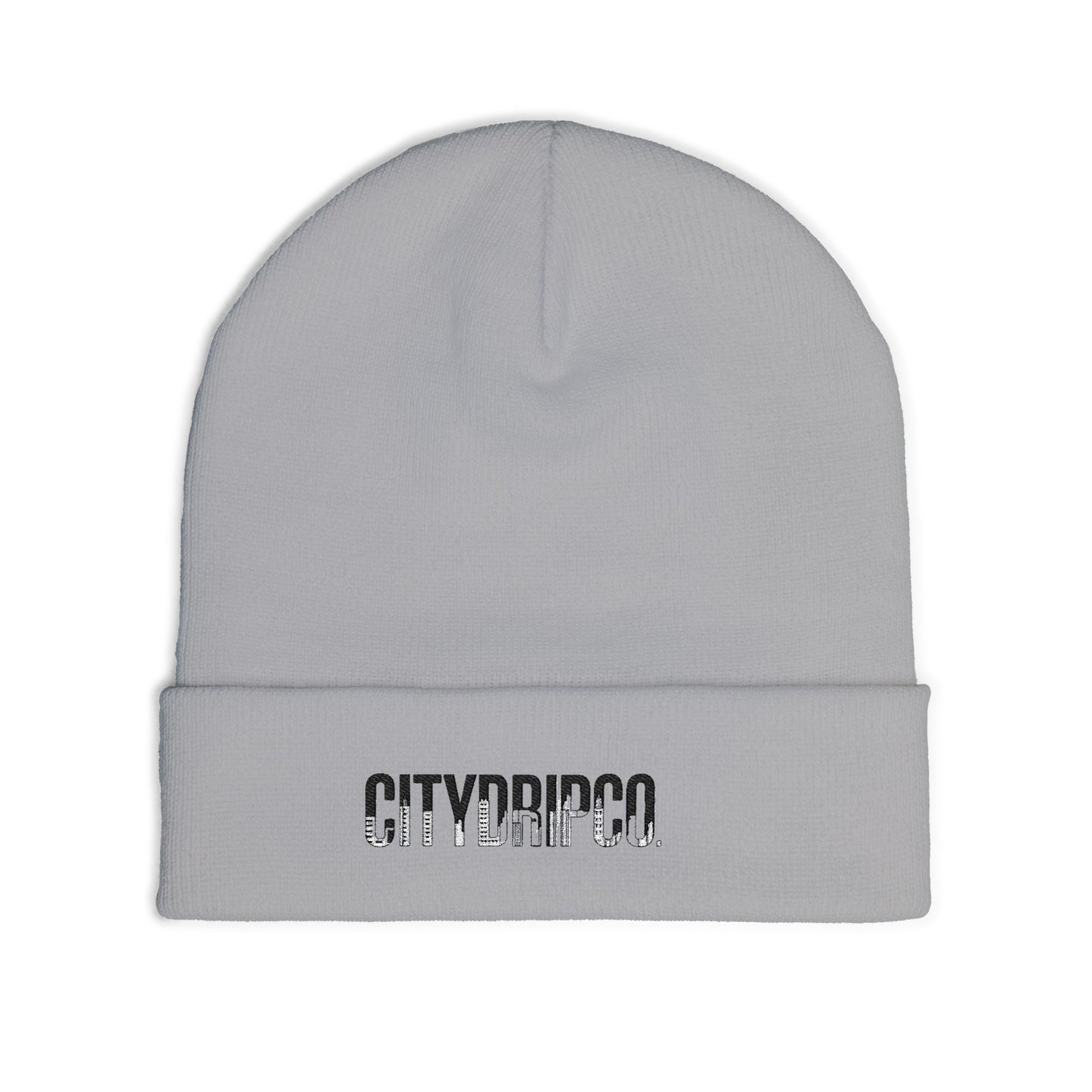A Citydripco. Letter City Knit Beanie with Custom Embroidery, Fashionable Winter Hat, Perfect Gift for Him or Her, Stylish Accessory for All Occasions, [...]