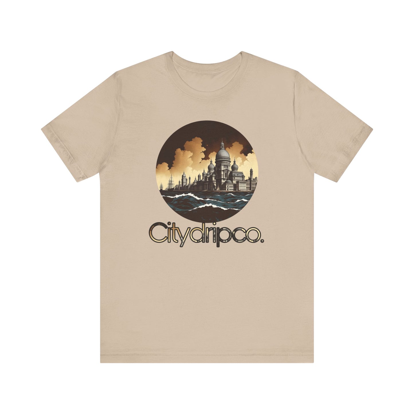 Citydripco. City Under Siege Graphic Unisex Tee - Urban Style Short Sleeve Shirt