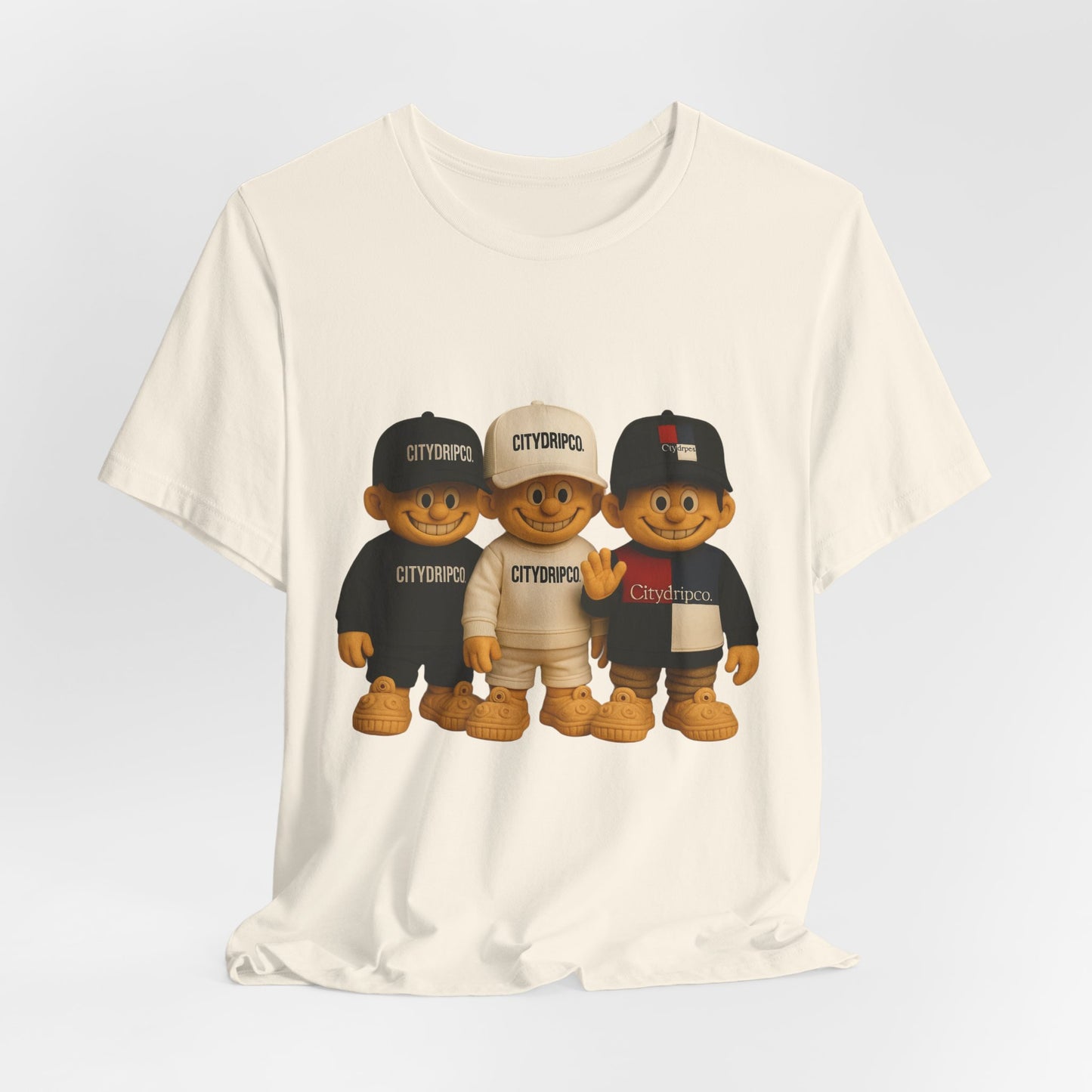 Citydripco Bears— Cute Triplet Doll Graphic Tee