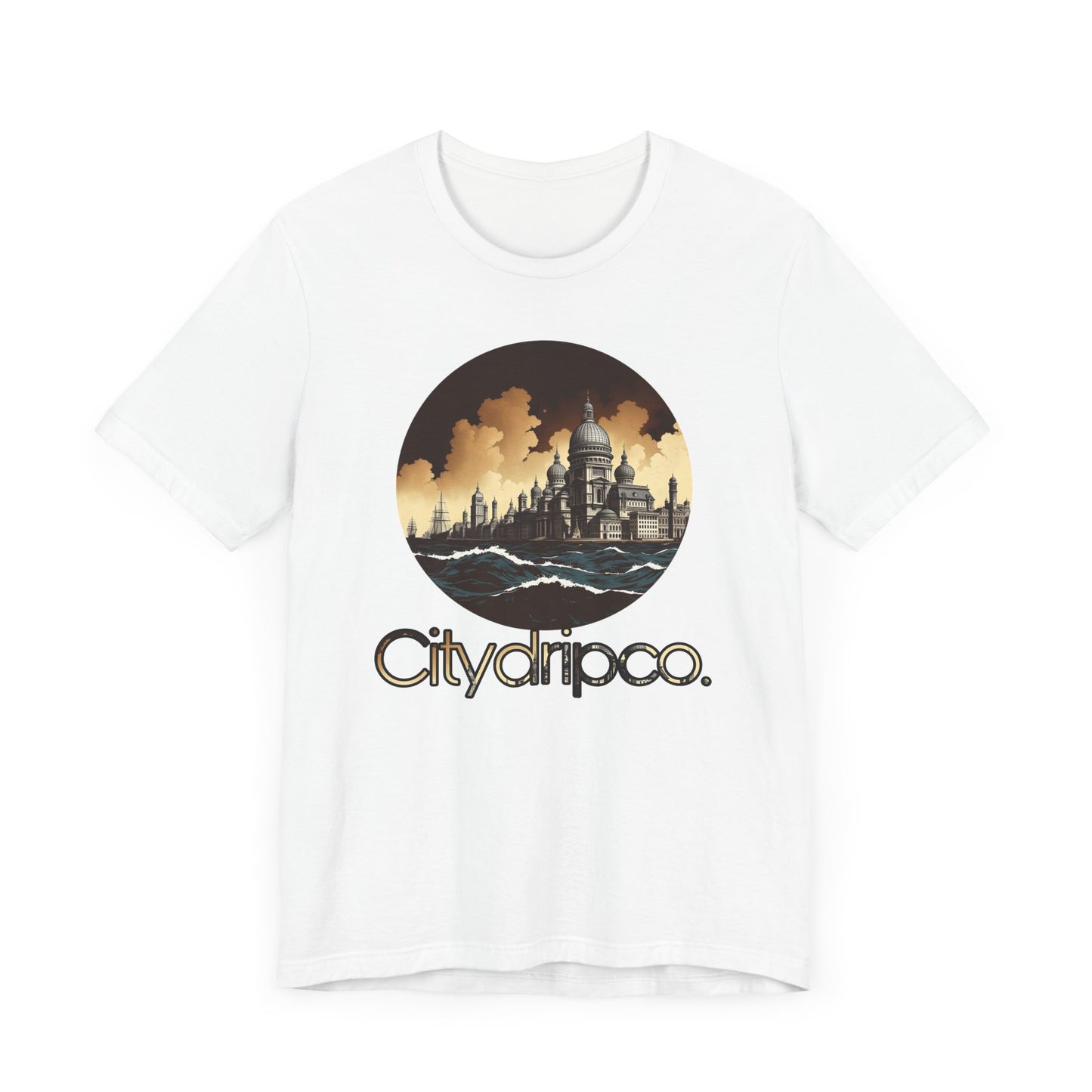 Citydripco. City Under Siege Graphic Unisex Tee - Urban Style Short Sleeve Shirt