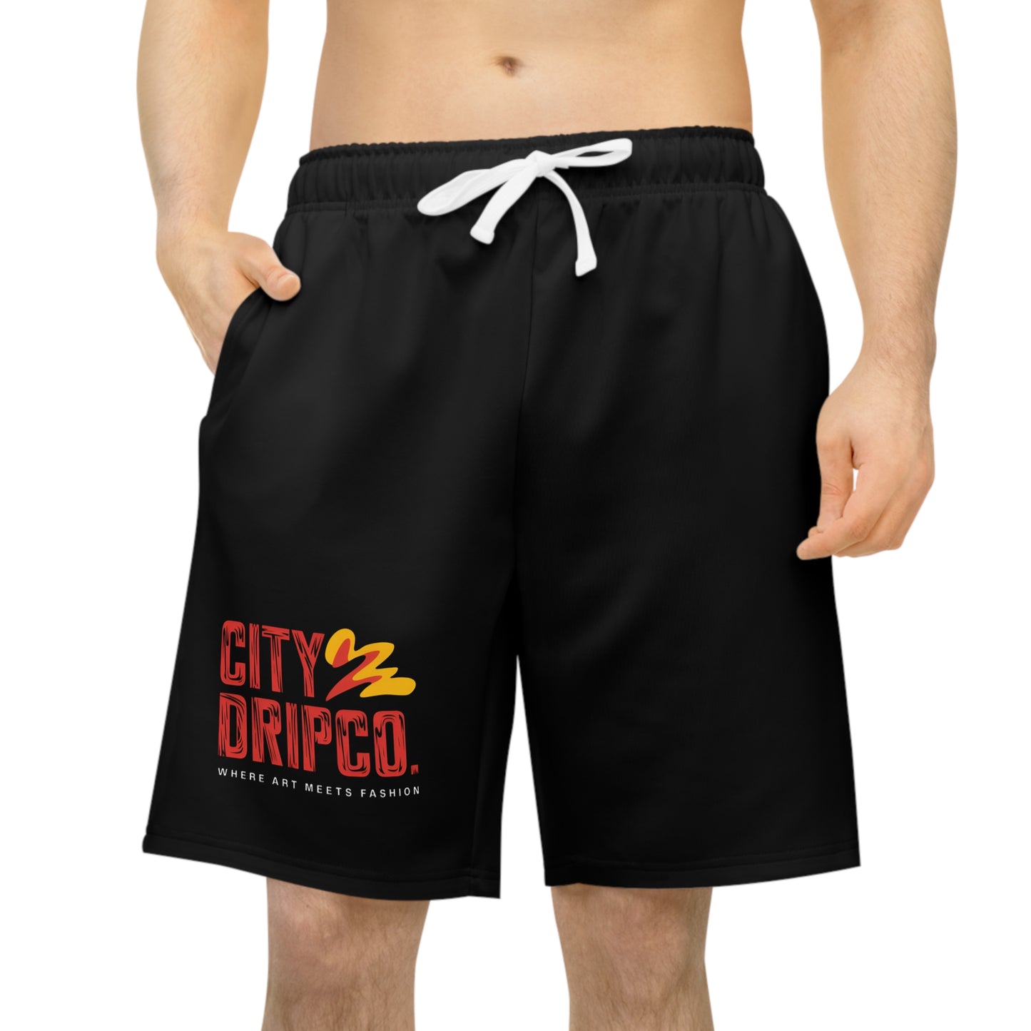 Men's Athletic Long Shorts - City Drip Co. Style for Active Lifestyle