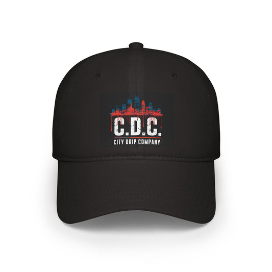 Citydripco. Red & Blue City Profile Baseball Cap