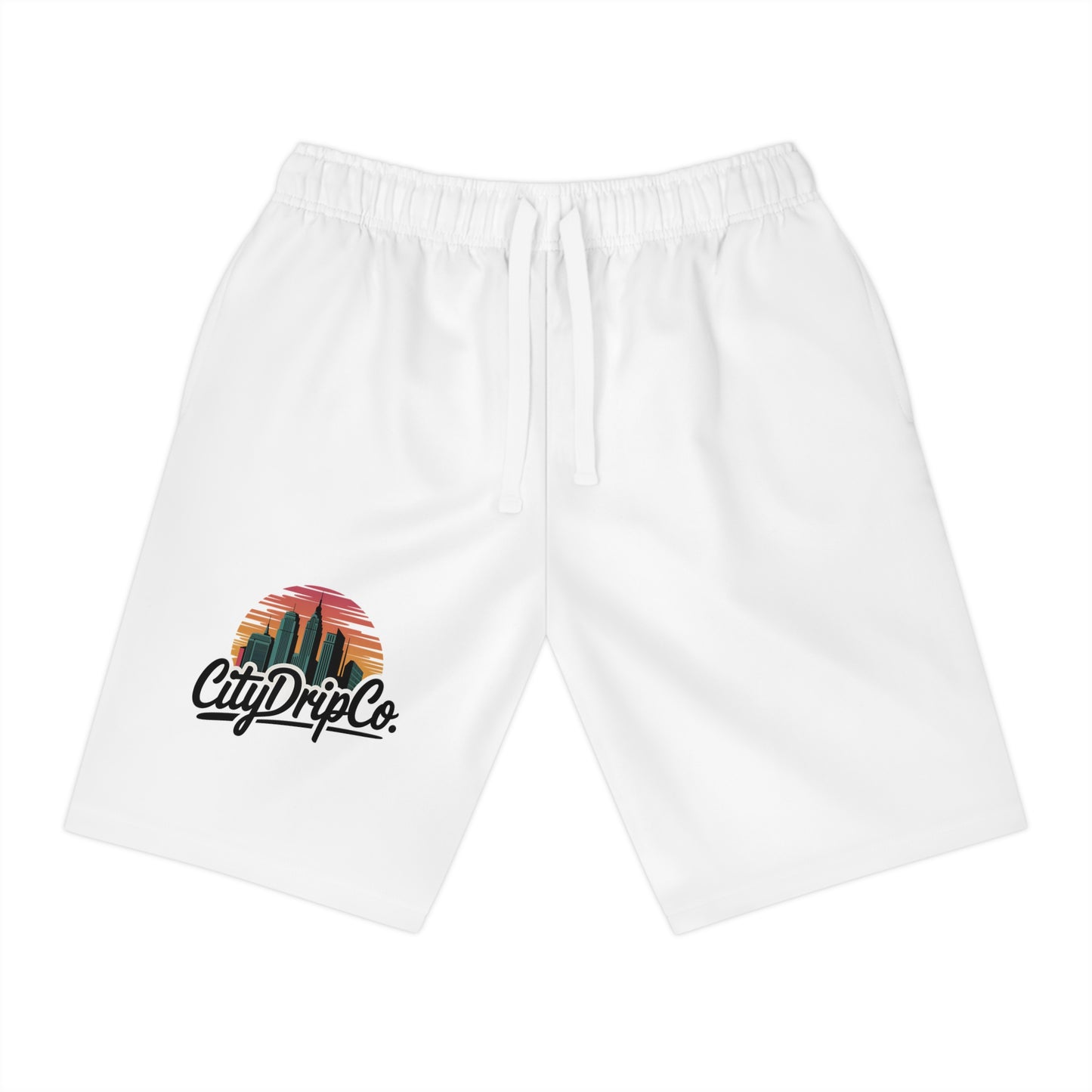 CityDripCo. Sunset City Athletic Long Shorts - Casual Comfort for Active Lifestyles