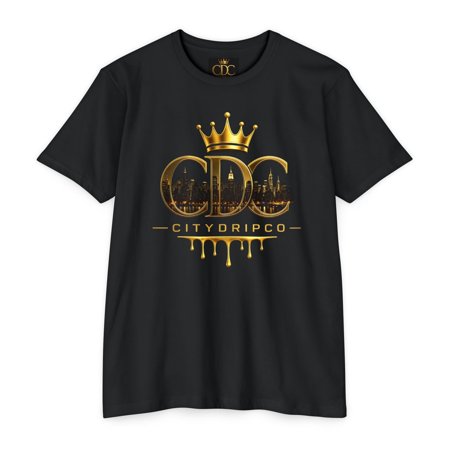 City Drip Co. Gold Crown Graphic Tee