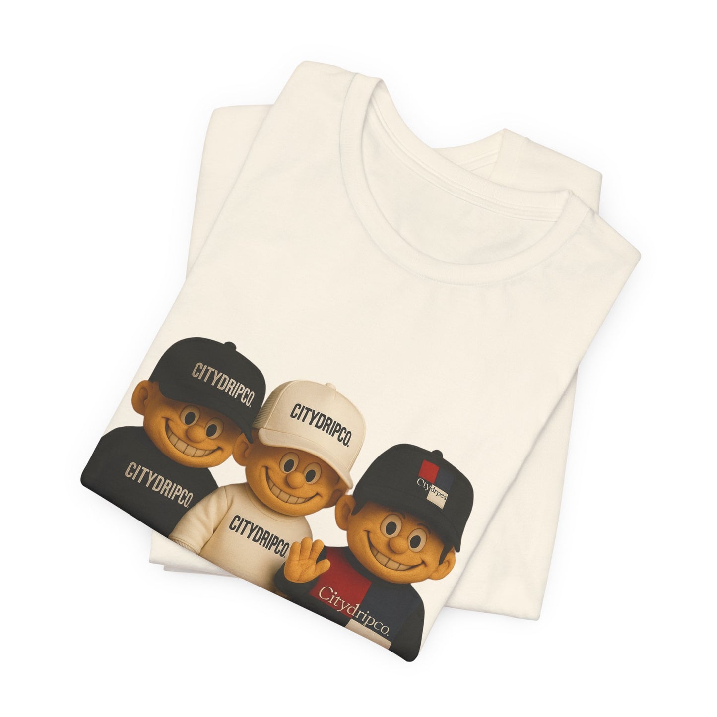 Citydripco Bears— Cute Triplet Doll Graphic Tee