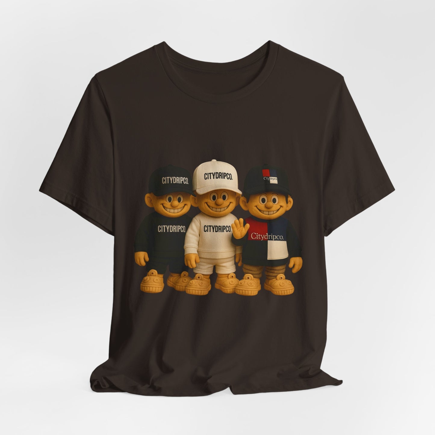 Citydripco Bears— Cute Triplet Doll Graphic Tee