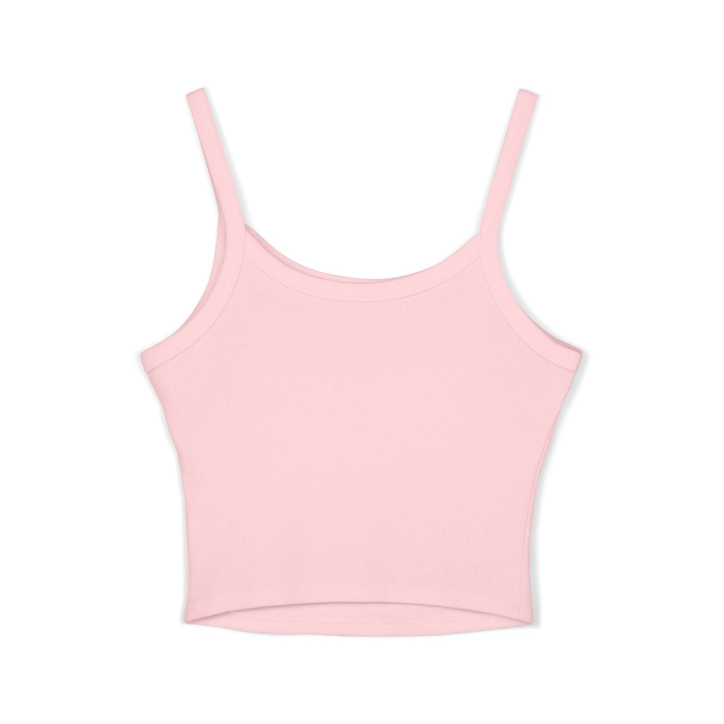 City C Cityscape Crop Top — Women's Spaghetti Strap Tank with Urban Skyline Graphic