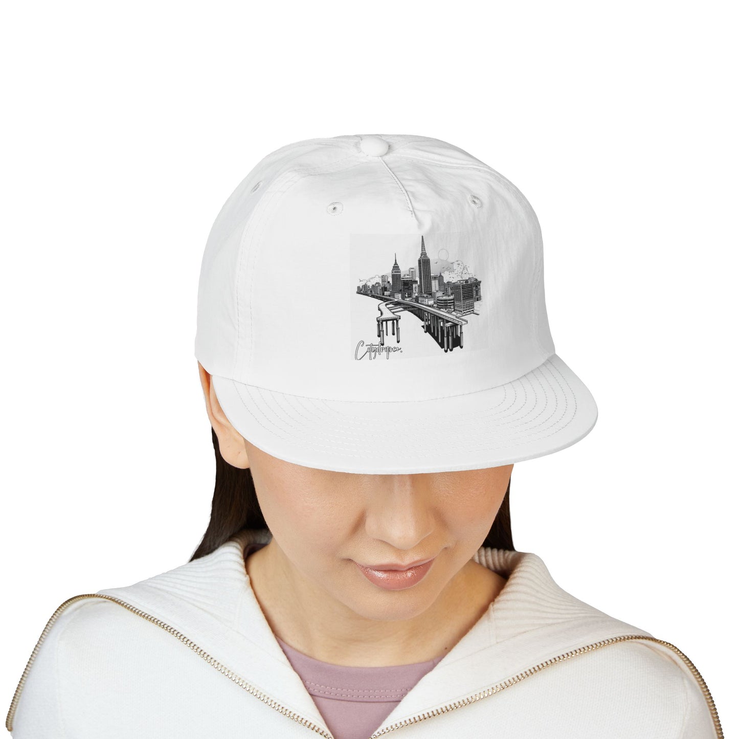 Citydripco. Bridge Drip Surf Cap, Beach Hat, Casual Headwear, Summer Accessory, Gift for Surfers