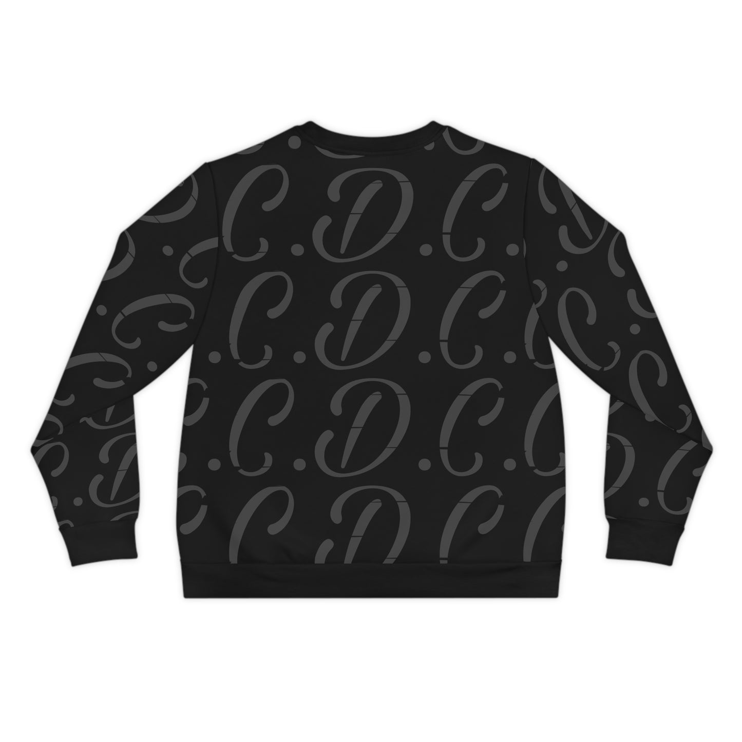 C.D.C. Monogram Pattern Lightweight Sweatshirt - Cozy & Stylish Casual Wear