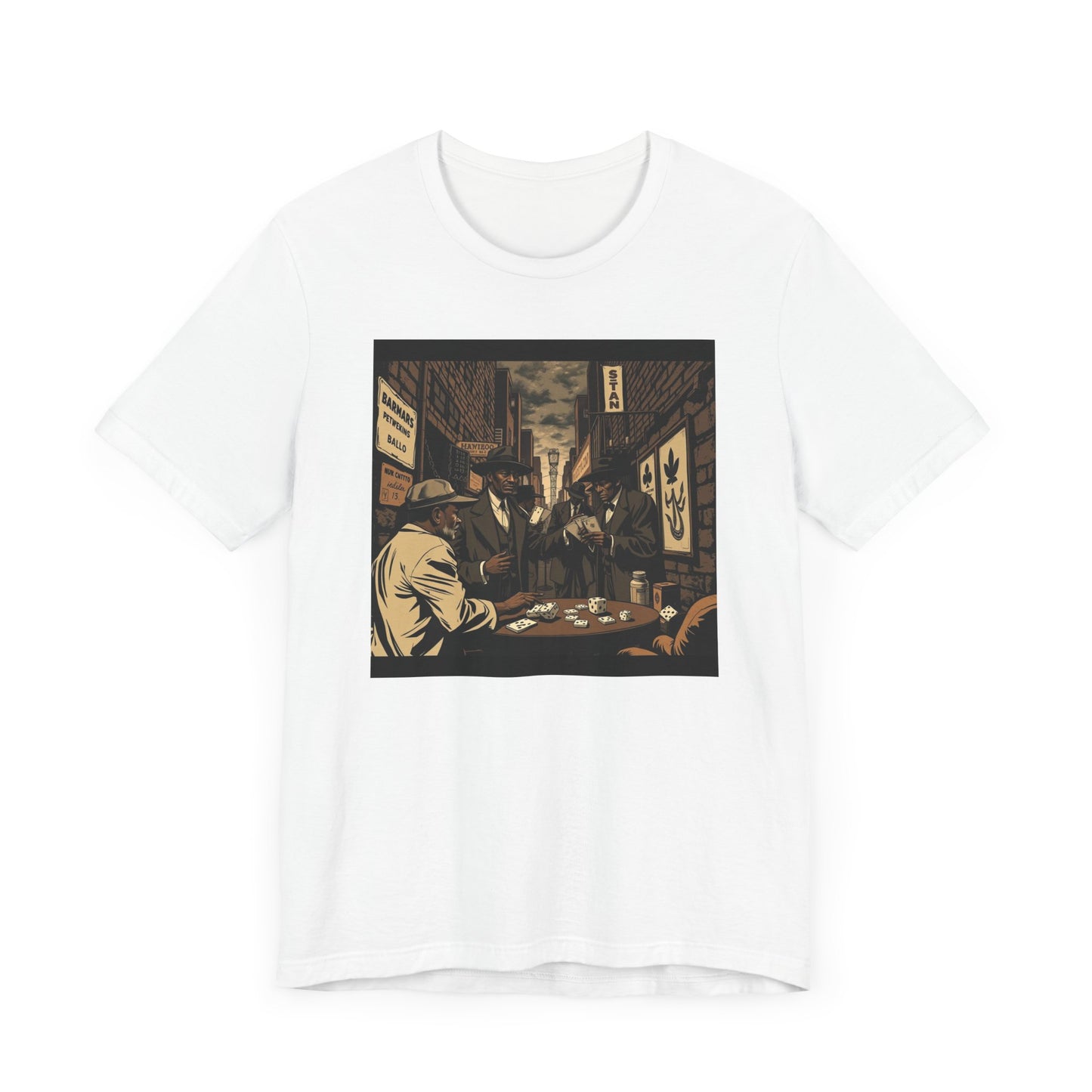 Black Card Game Tee – Cool Graphic for Casual Style