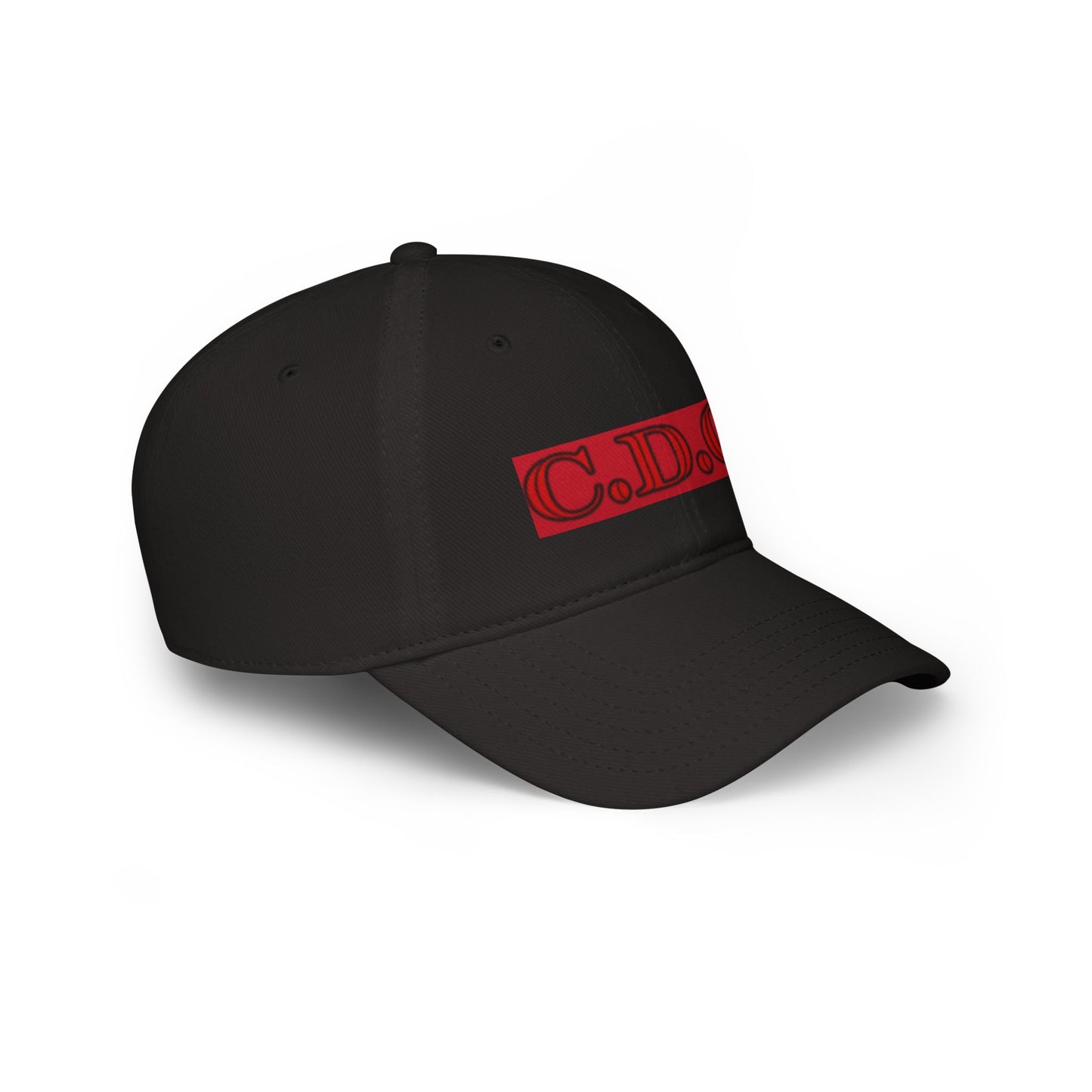 C.D.C. Monogram Low Profile Baseball Cap - Casual Everyday Wear