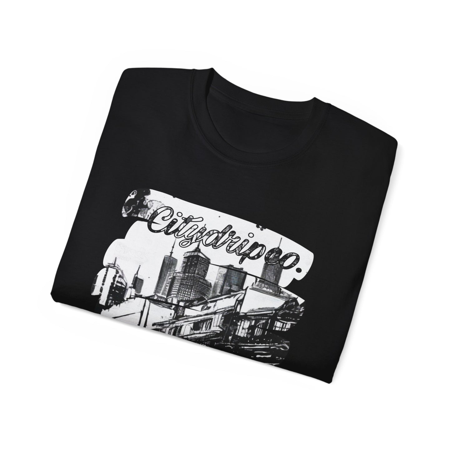 Citydripco. Urban Graffiti Ultra Cotton Tee - Urban Style T-Shirt for Trendsetters