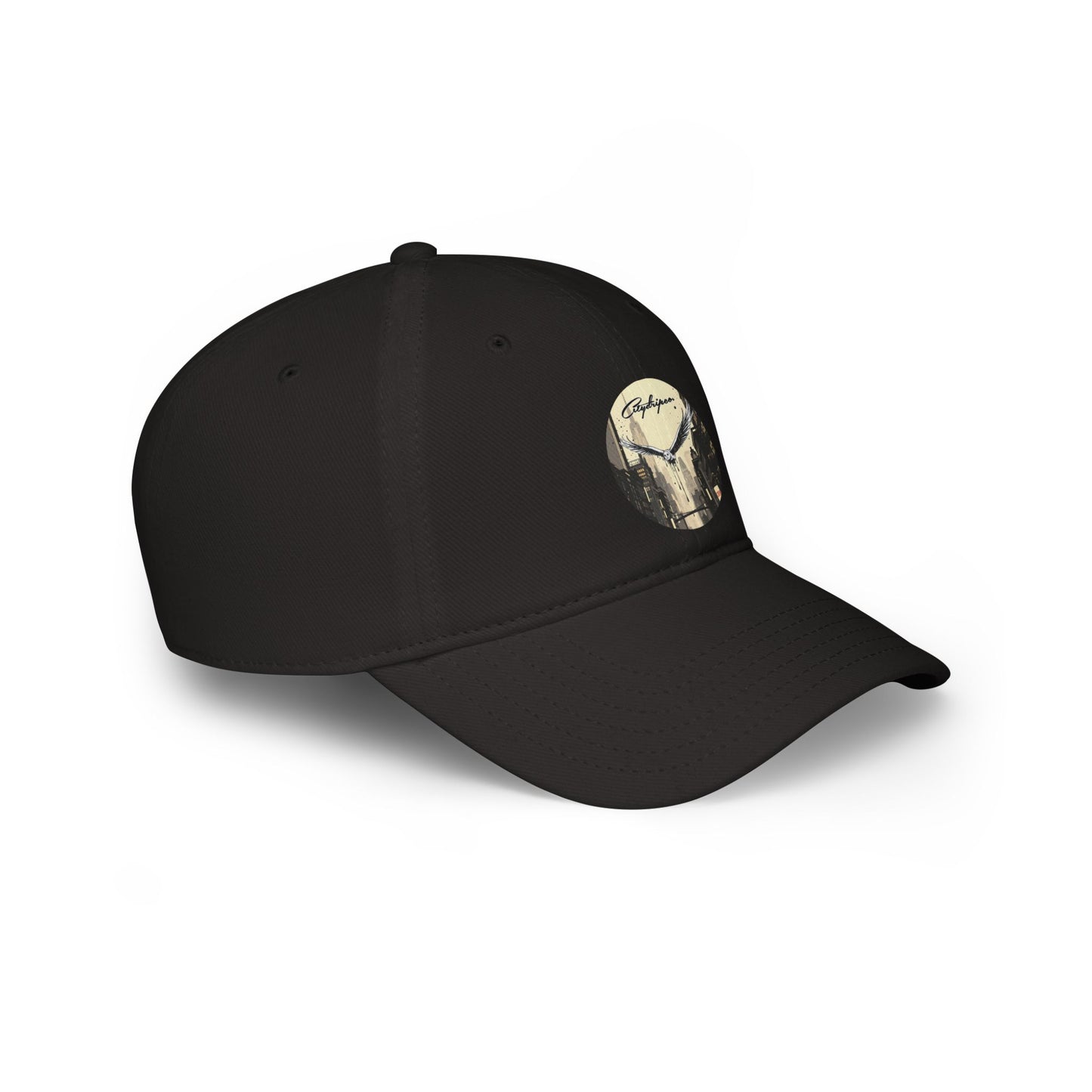 Citydripco. Flying High Low Profile Baseball Cap with Vintage City Design