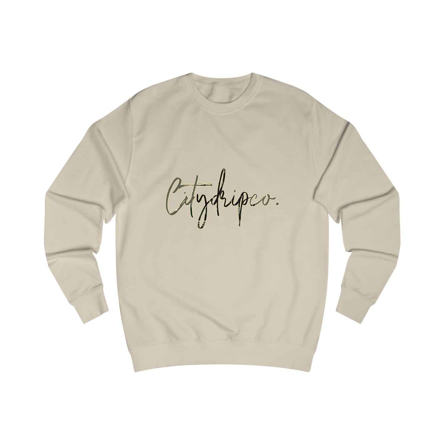 A Citydripco. Cursive Vibes Sweatshirt | Cozy Casual Wear, Gift for Her, Unisex Fashion, Fall Outfit, Minimalist Style
