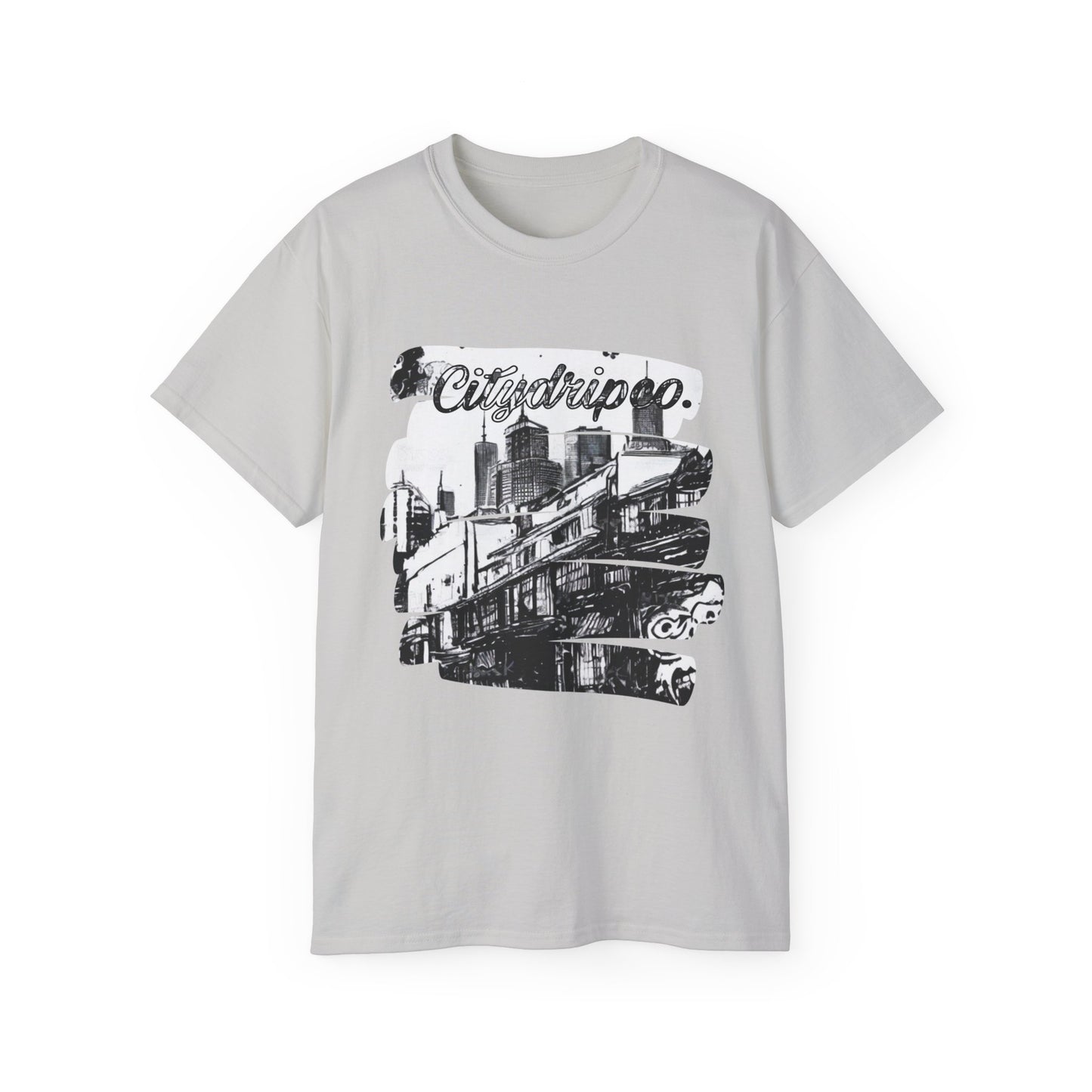 Citydripco. Urban Graffiti Ultra Cotton Tee - Urban Style T-Shirt for Trendsetters