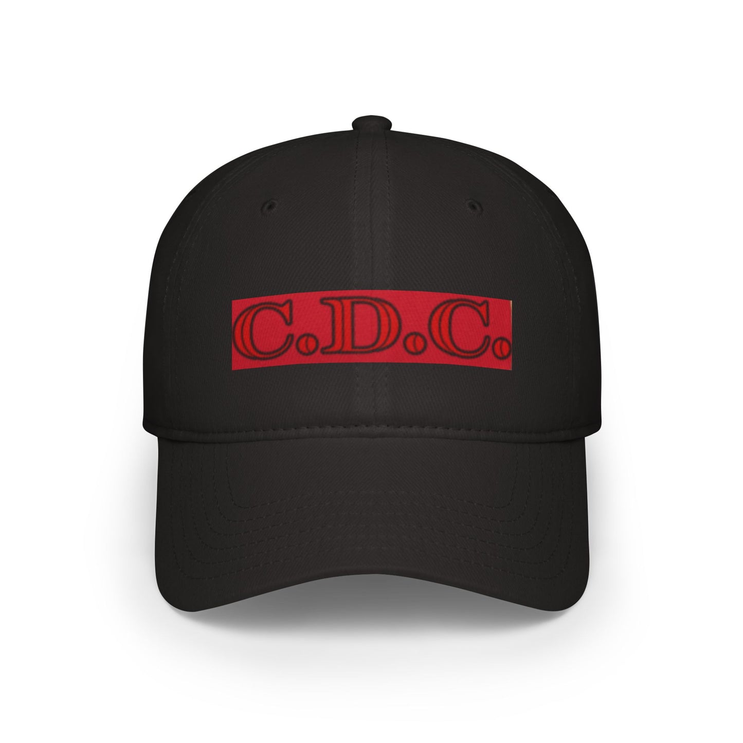 C.D.C. Monogram Low Profile Baseball Cap - Casual Everyday Wear