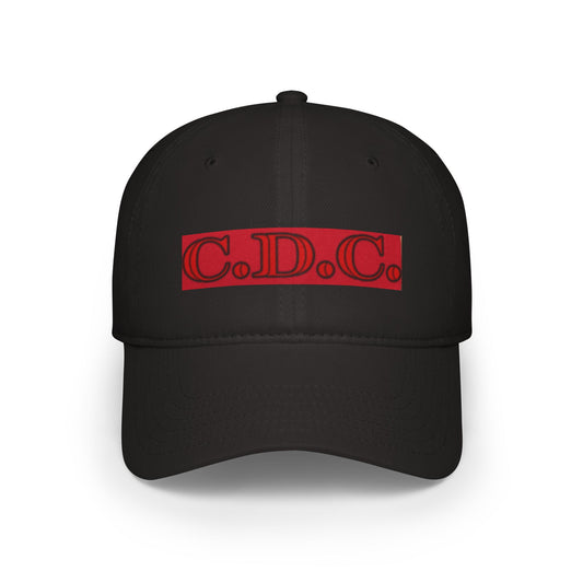 C.D.C. Monogram Low Profile Baseball Cap - Casual Everyday Wear