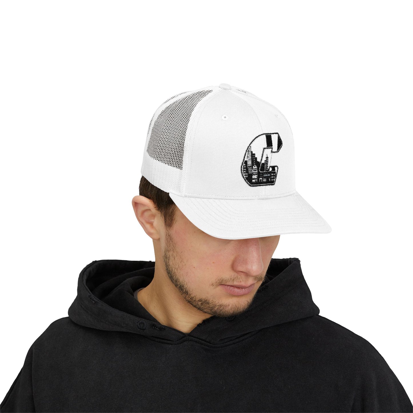 Citydripco. City C Stylish Snapback Trucker Cap with Unique Design, Summer Hat, Personalized Gift, Trendy Headwear