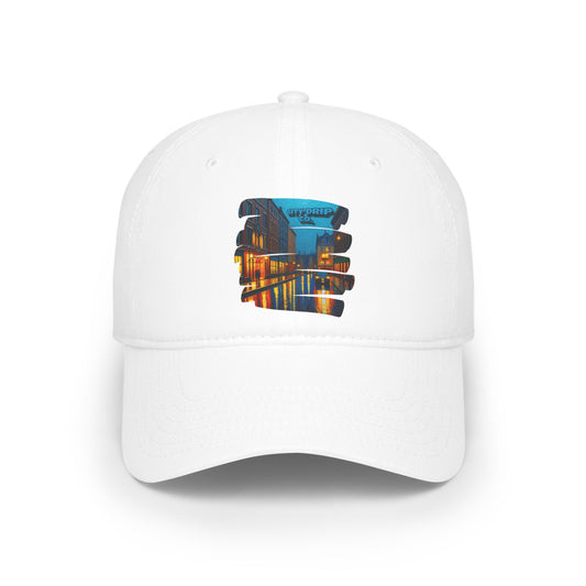 Citydripco. City Nights Low Profile Baseball Cap - Perfect for Urban Adventures