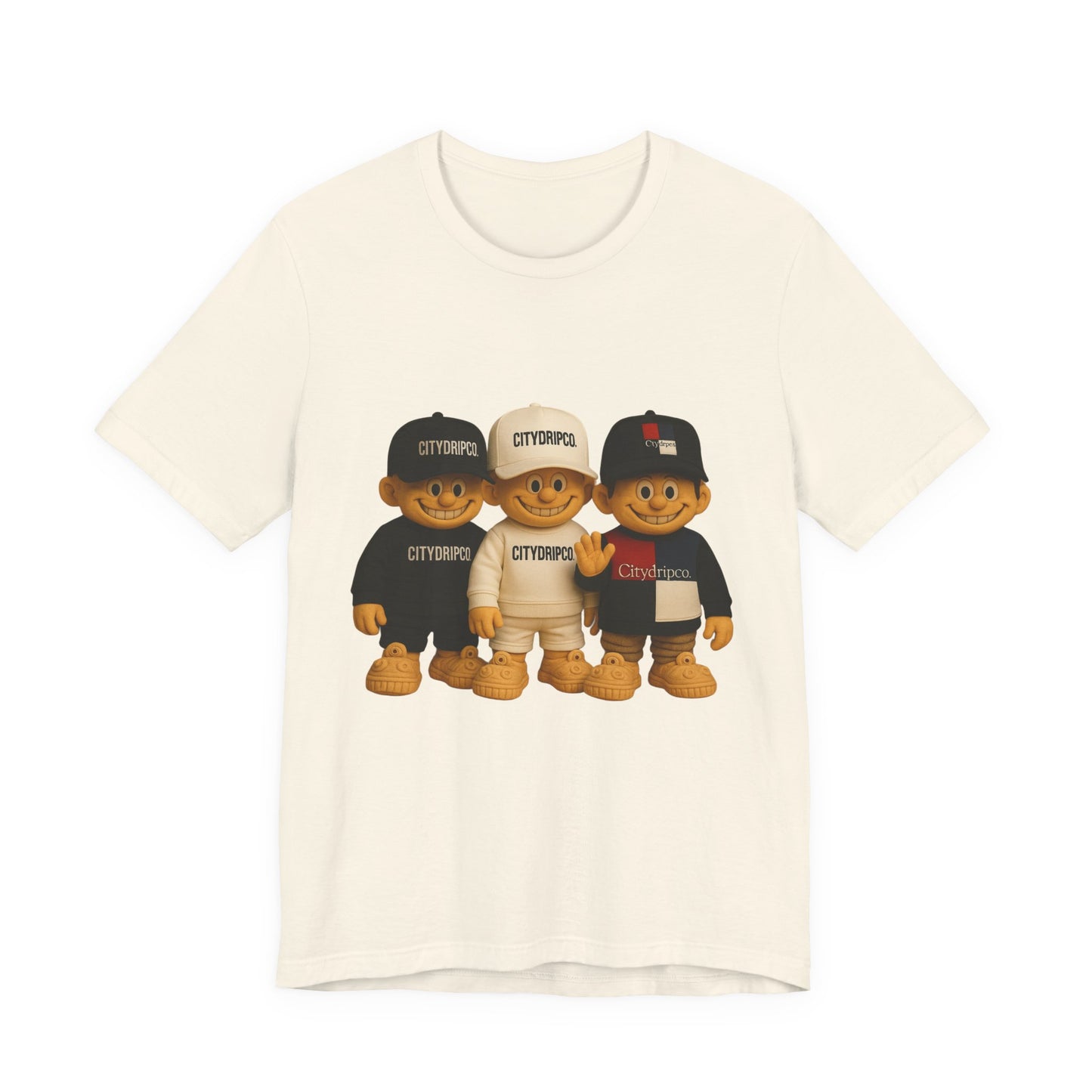 Citydripco Bears— Cute Triplet Doll Graphic Tee