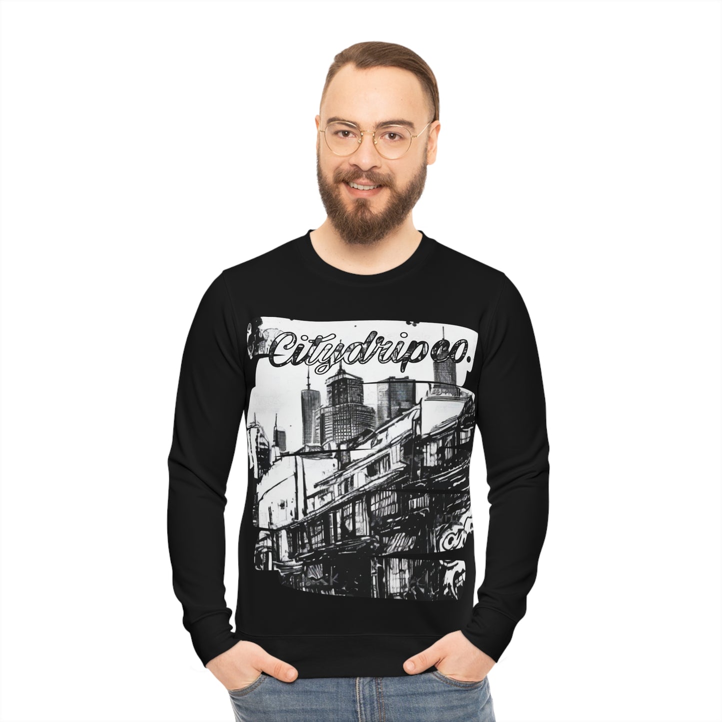 Citydripco. Urban Graffiti Lightweight Sweatshirt