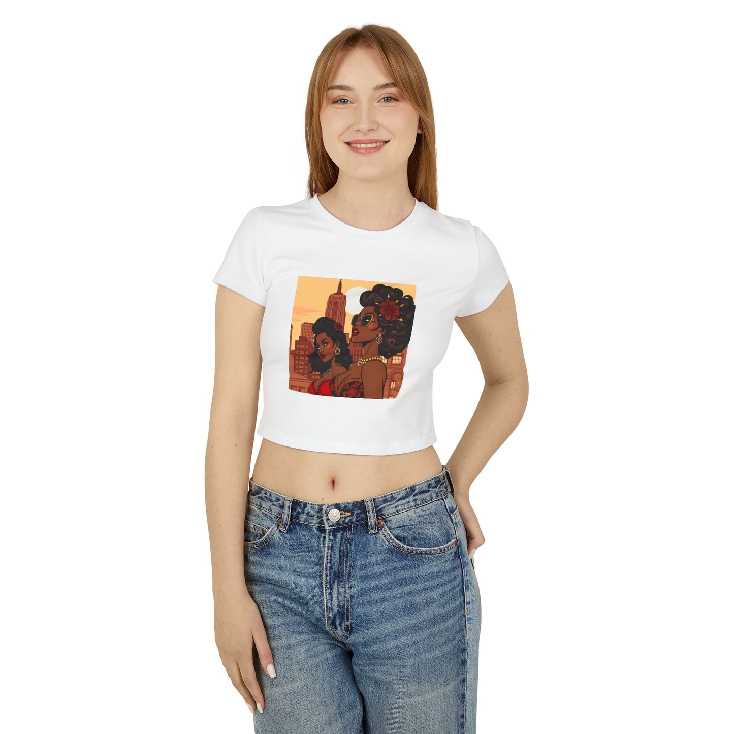 Homegirl Baby Tee for Women - Vintage Style Fashion Top