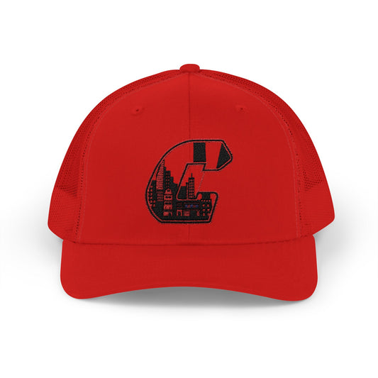 A Citydripco. City C Snapback Trucker Cap - Perfect for Summer Fun, Outdoor Events, Sports, Gatherings, and Personalized Fashion