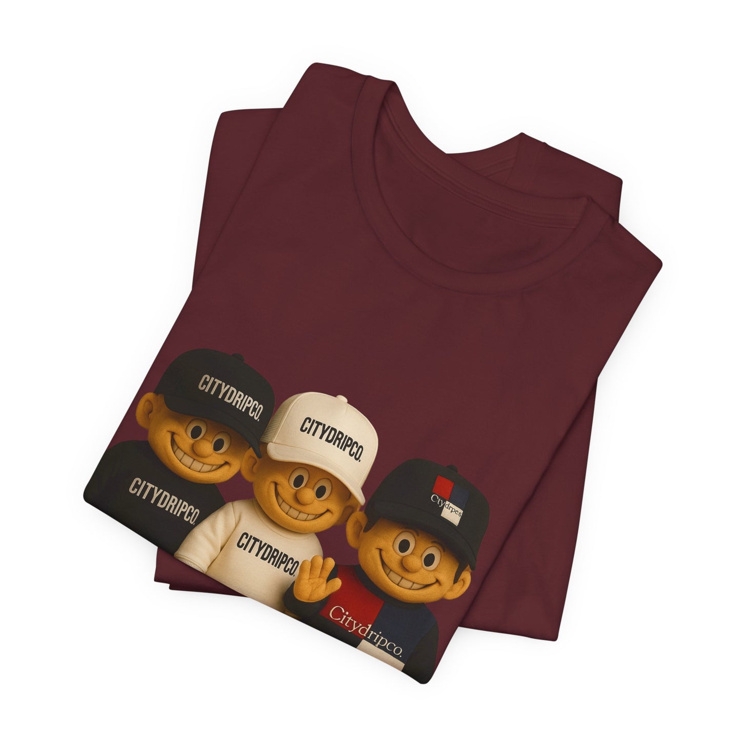 Citydripco Bears— Cute Triplet Doll Graphic Tee