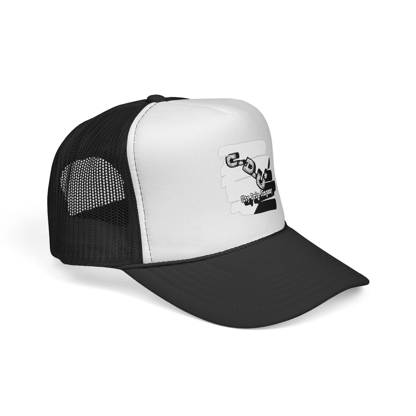 Vintage Grunge 'Good Vibes' Trucker Cap