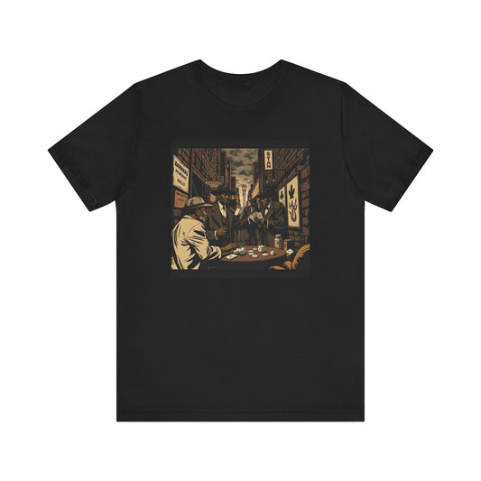 Black Card Game Tee – Cool Graphic for Casual Style