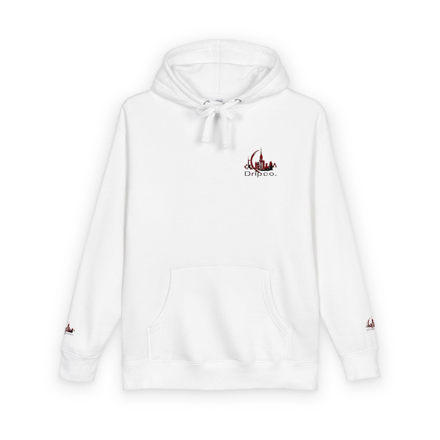 A City Dripco. Unisex Fleece Hoodie with Nautical Design, Cozy Layer for Casual & Beachwear, Perfect Gift for Sailors & Ocean Lovers, Spring & Summer