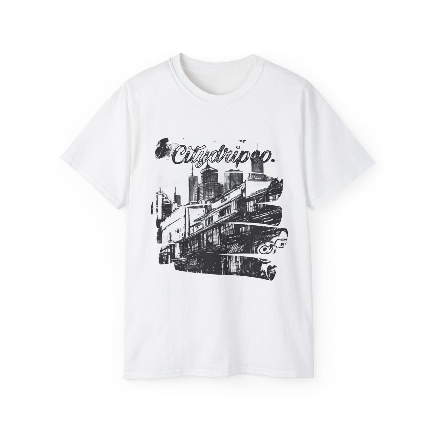 Citydripco. Urban Graffiti Ultra Cotton Tee - Urban Style T-Shirt for Trendsetters