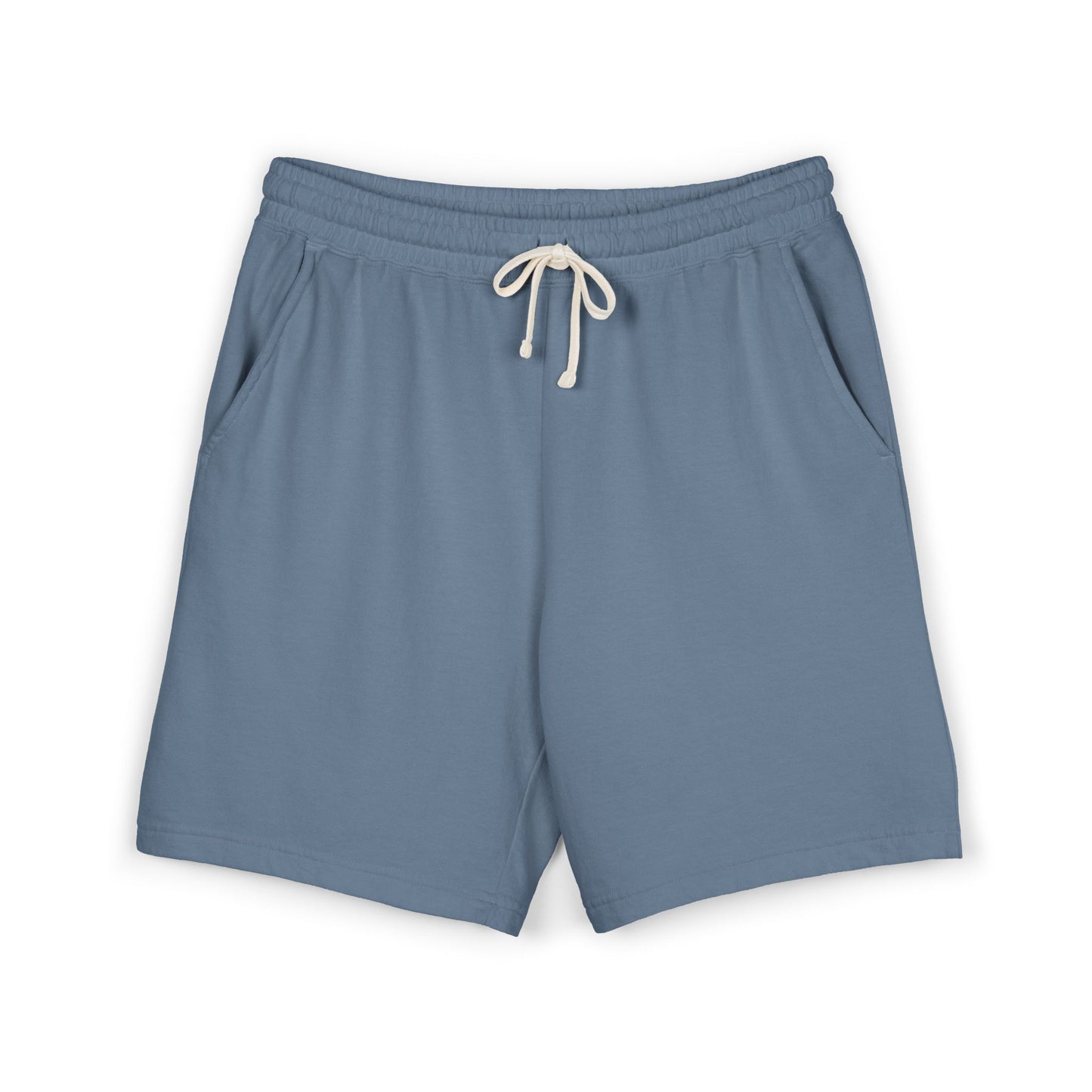 Lightweight Fleece Sweat Shorts — Garment-Dyed Casual Beach & Lounge Shorts