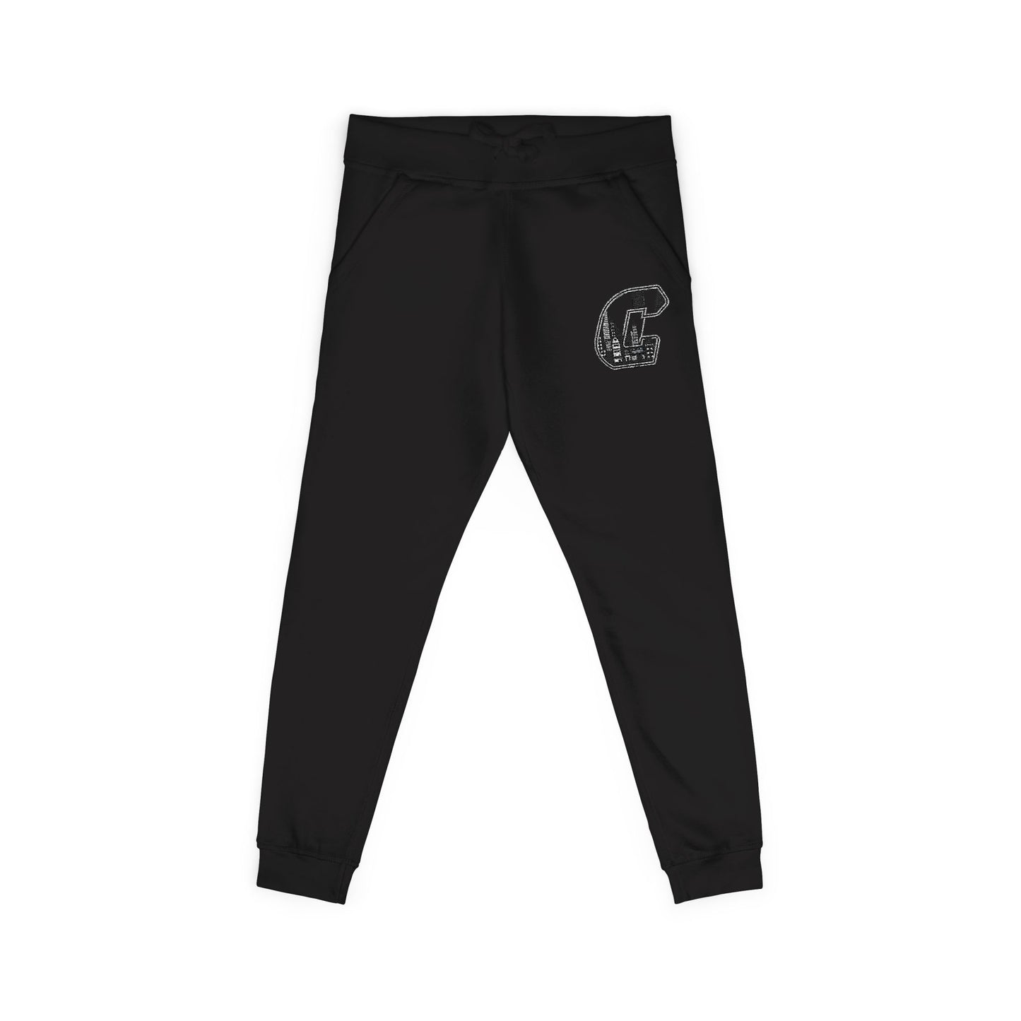 A Citydripco. City C Unisex Fleece Sweatpants with Embroidery, Cozy Lounge Pants, Ideal Gift for Her or Him, Perfect for Relaxation, Winter Wear, Casual Style