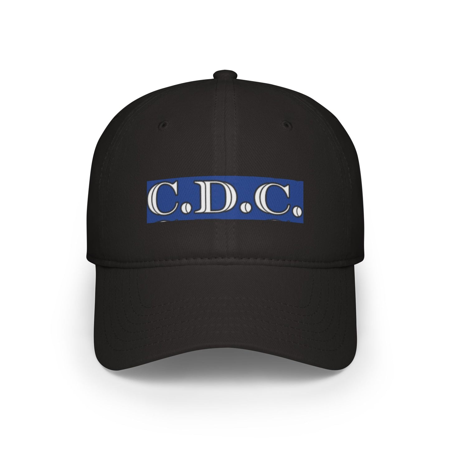 C.D.C. Monogram Low Profile Baseball Cap - Stylish & Comfortable Hat for Daily Wear