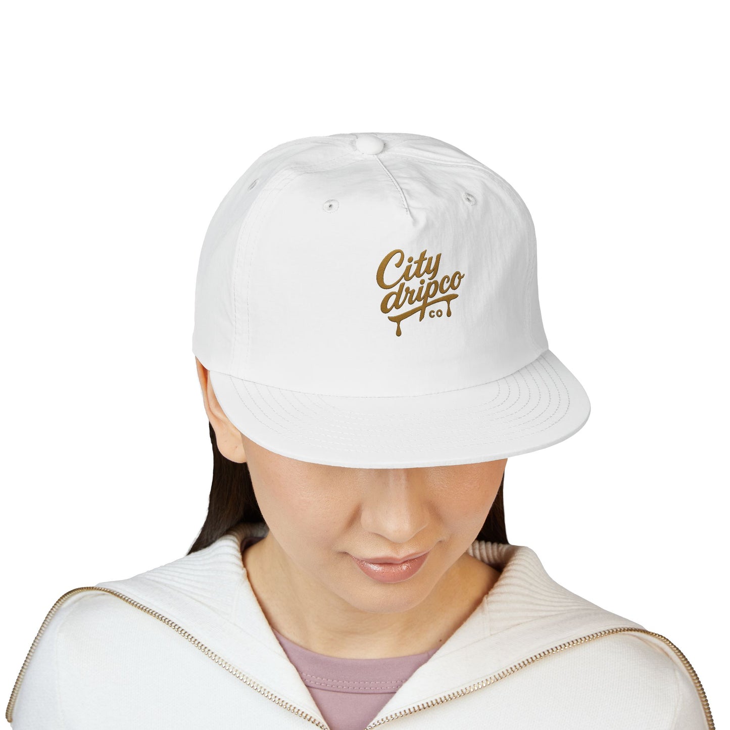 City Drip Co- Trendy Beach Hat, Perfect for Summer Vibes, Surfing, Outdoor Adventures, Gift for Beach Lovers, Casual Style
