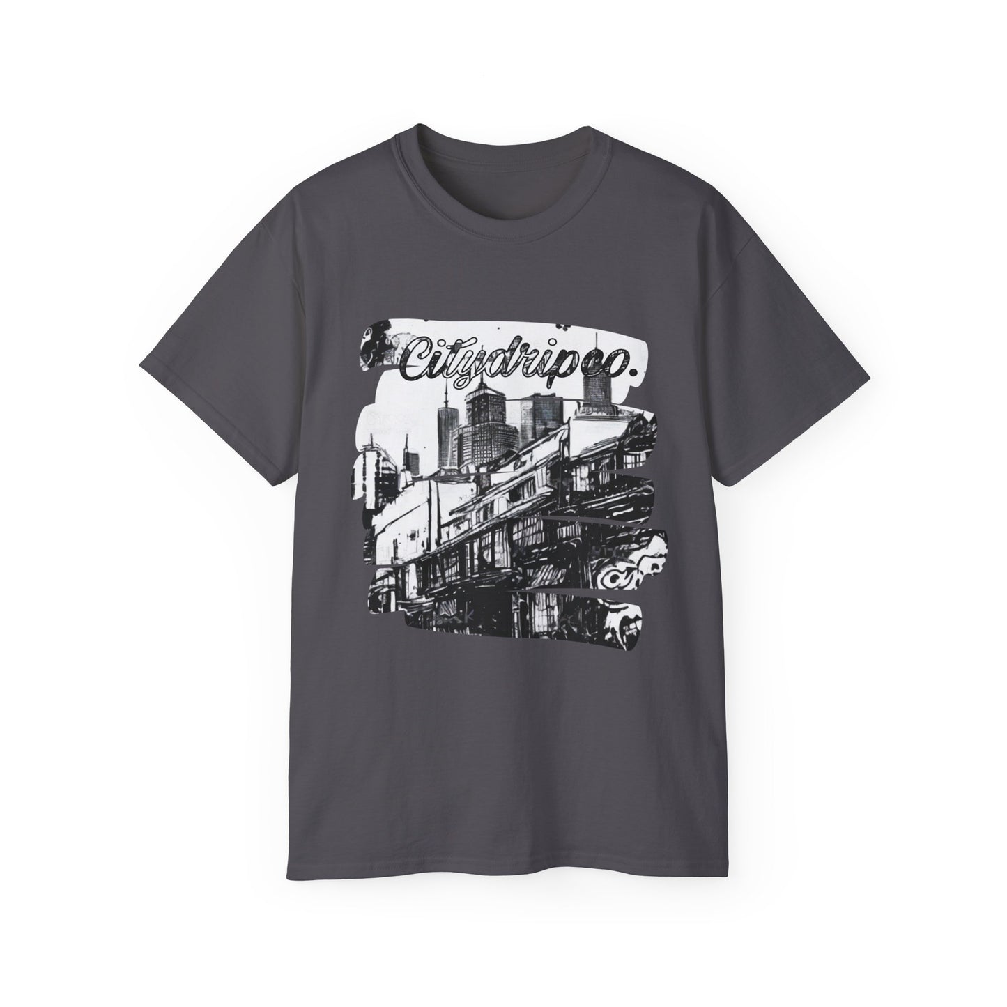 Citydripco. Urban Graffiti Ultra Cotton Tee - Urban Style T-Shirt for Trendsetters