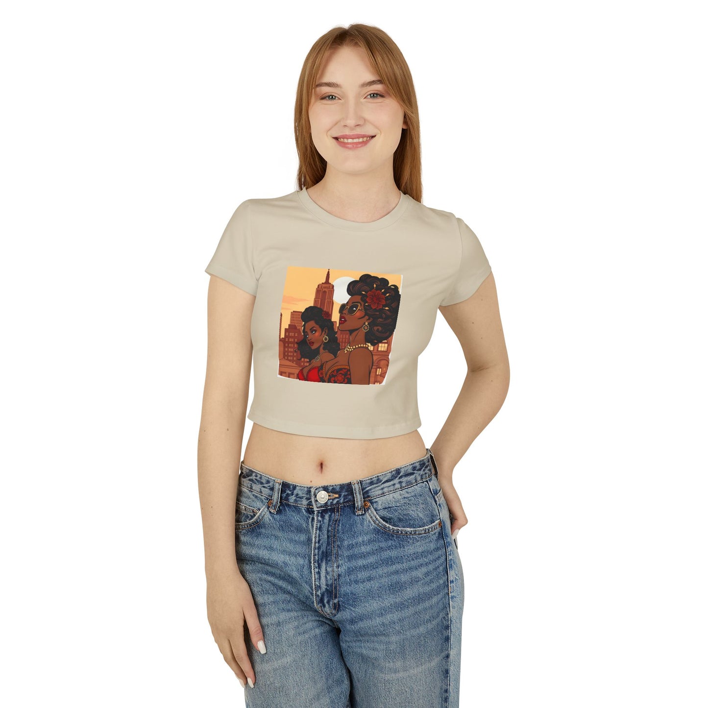 Homegirl Baby Tee for Women - Vintage Style Fashion Top