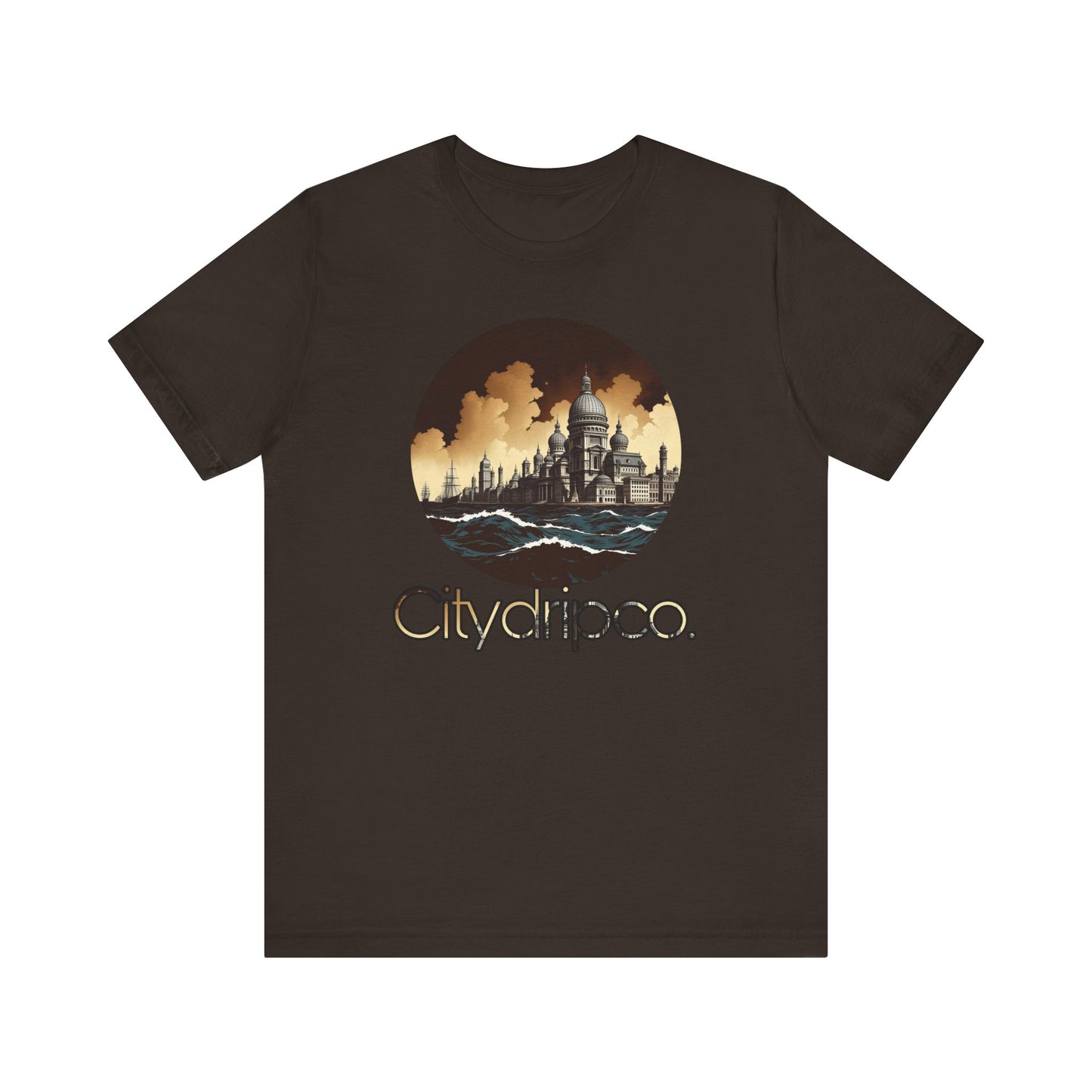 Citydripco. City Under Siege Graphic Unisex Tee - Urban Style Short Sleeve Shirt