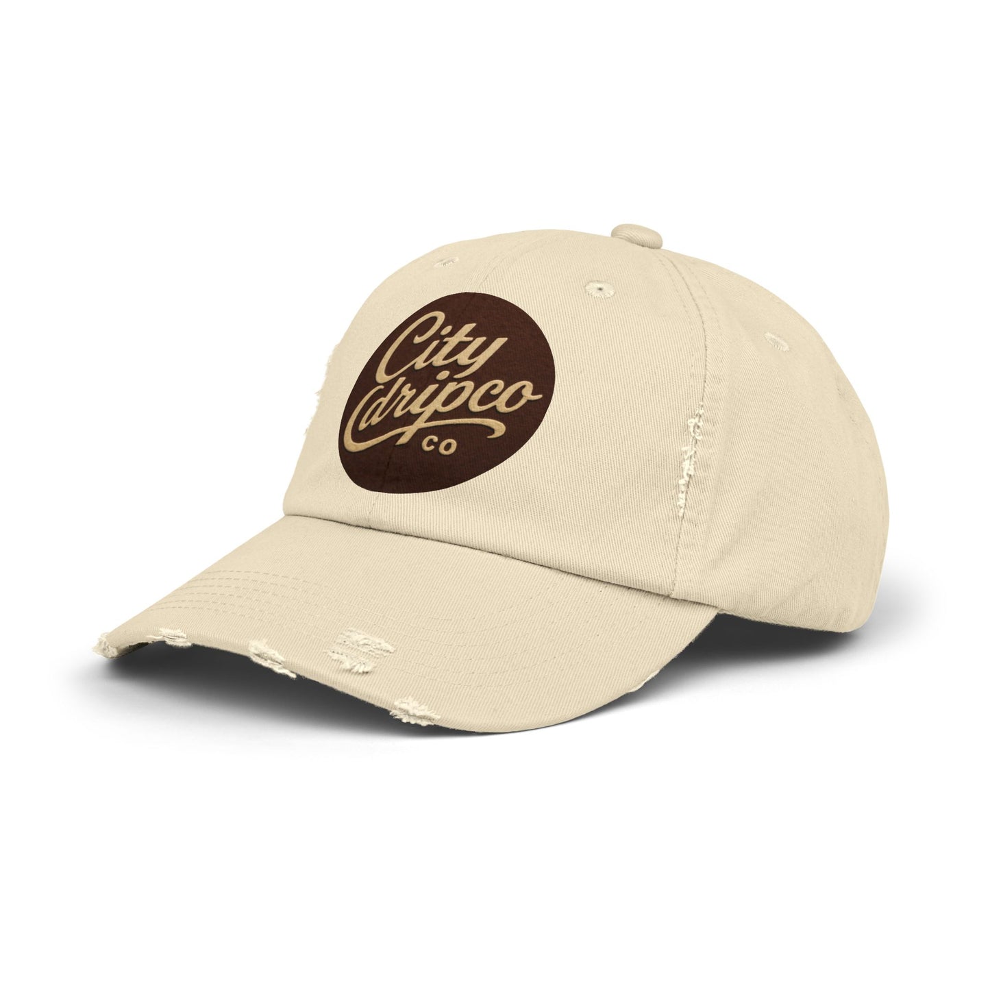 A Citydripco. Classic Unisex Distressed Cap for Casual Style, Perfect for Outdoor Adventures, Everyday Wear, Gift for Him or Her, Distressed Hat for Summer