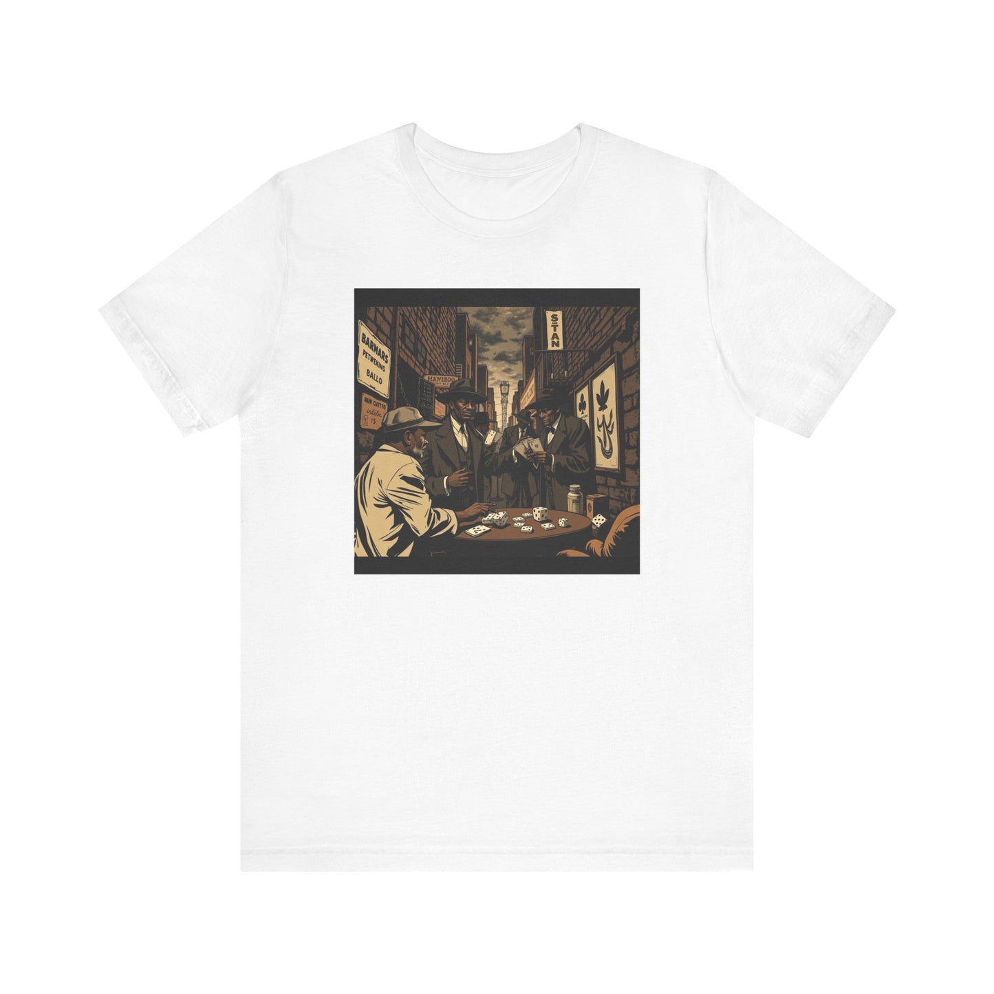 Black Card Game Tee – Cool Graphic for Casual Style