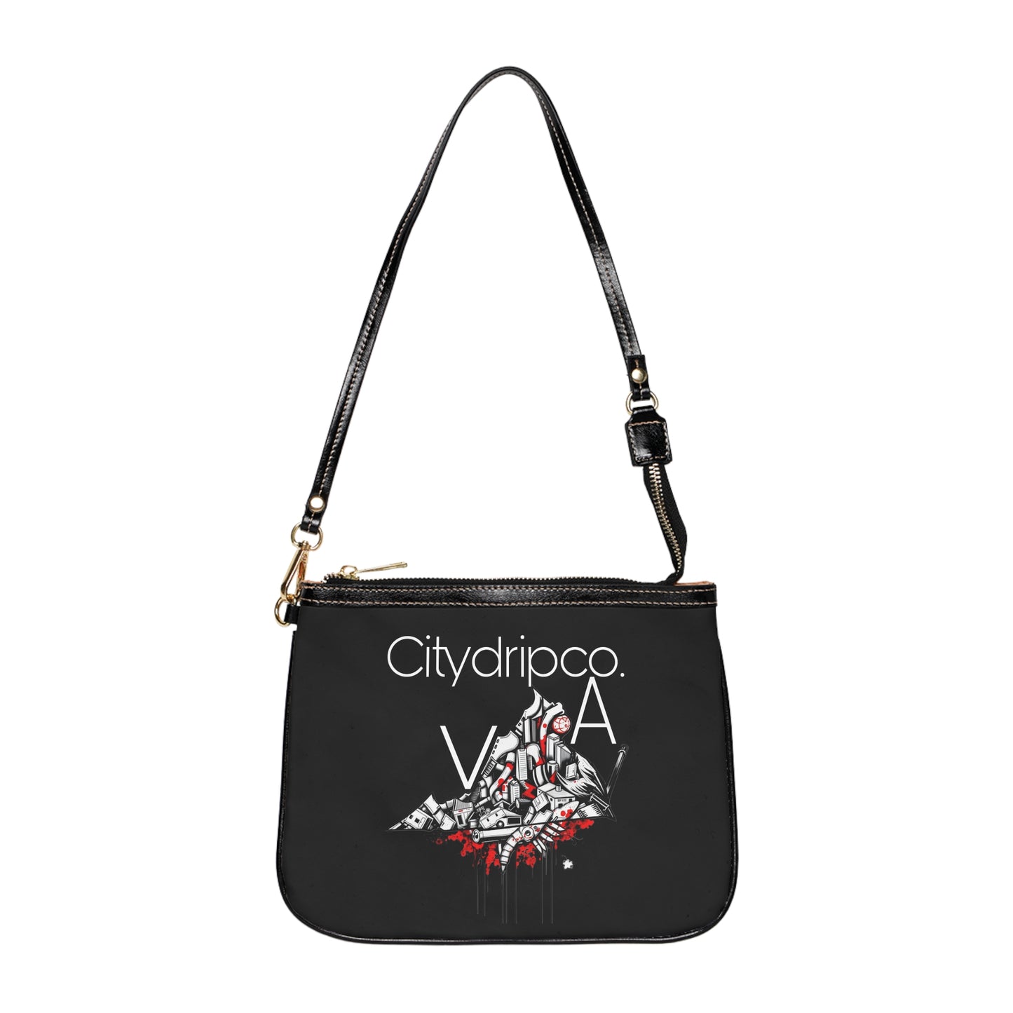 Womens Citydripco. Virginia Small Shoulder Bag - Trendy Mini Bag for Urban Style, Perfect for Everyday Use