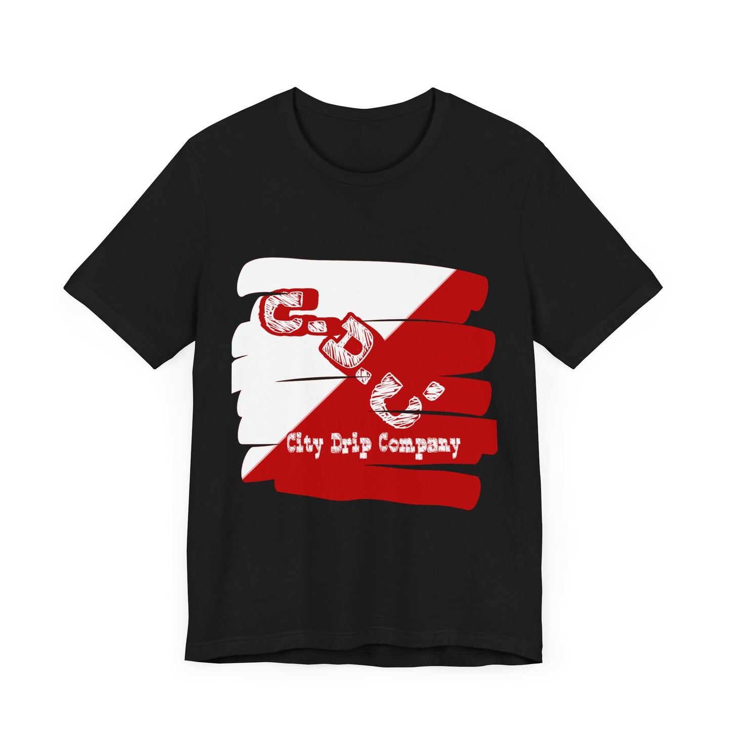 Citydripco. Signature Short Sleeve Tee - Casual Style Graphic T-Shirt