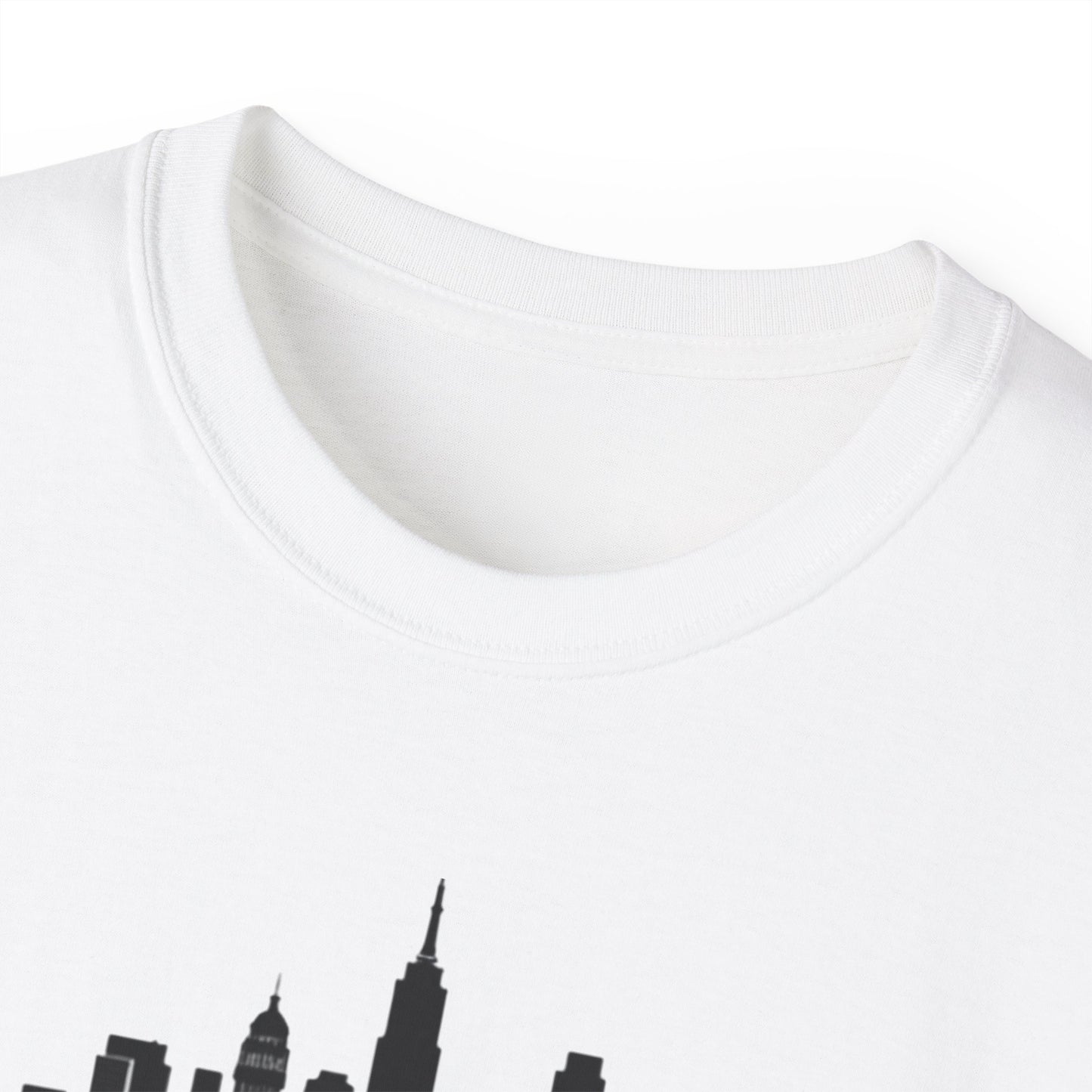Citydripco. Black City Unisex Cotton Tee - Urban Style Graphic T-Shirt