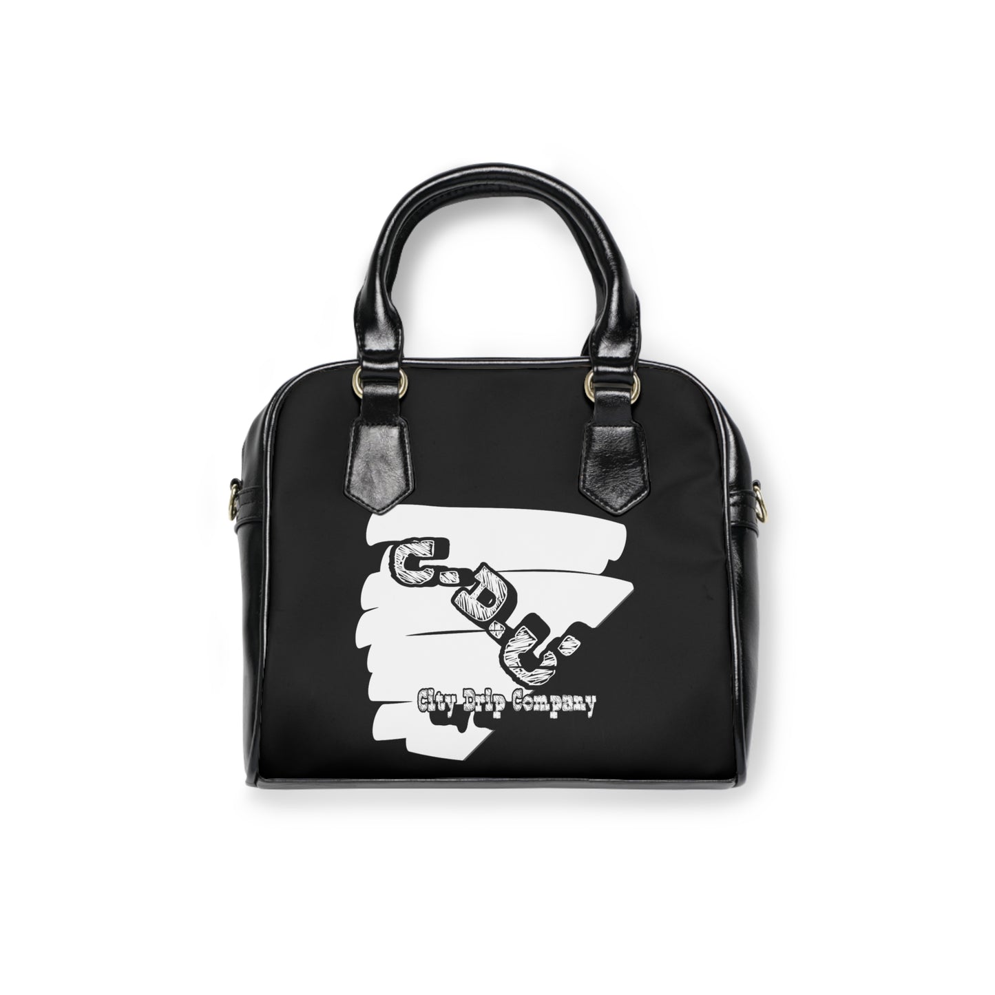 Citydripco. Signature Shoulder Handbag with Tornado Design - Chic and Functional Accessory