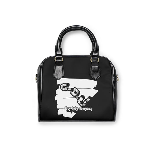 Citydripco. Signature Shoulder Handbag with Tornado Design - Chic and Functional Accessory