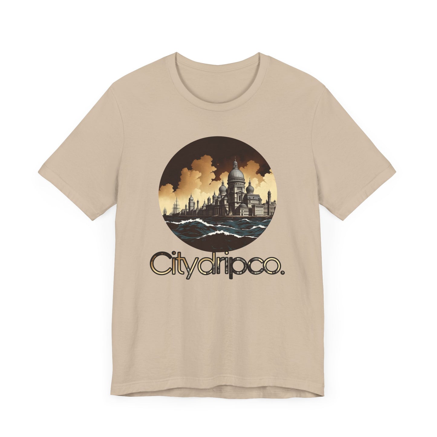 Citydripco. City Under Siege Graphic Unisex Tee - Urban Style Short Sleeve Shirt