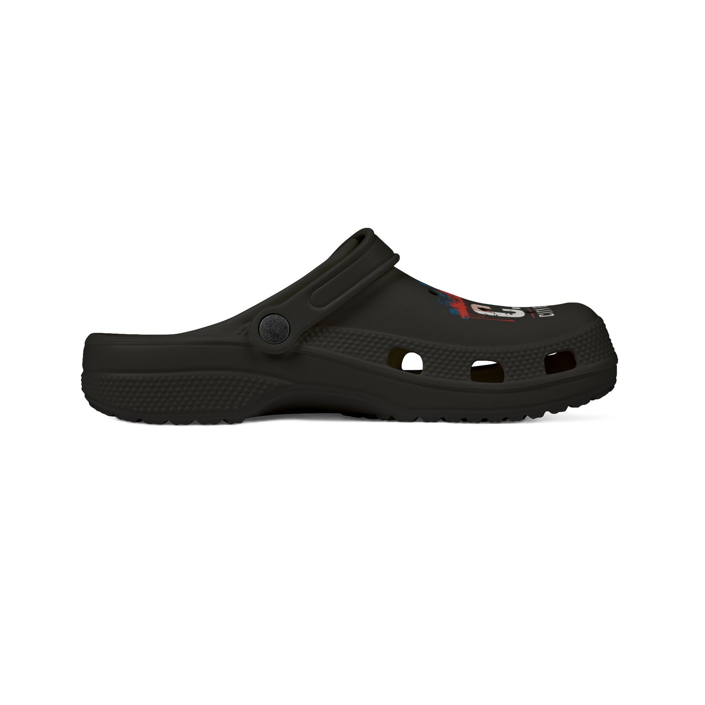 Mens Citydripco.  Red &Blue City Stylish EVA Foam Clogs with City Grip Design